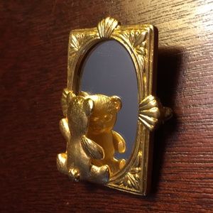 Teddy bear pin